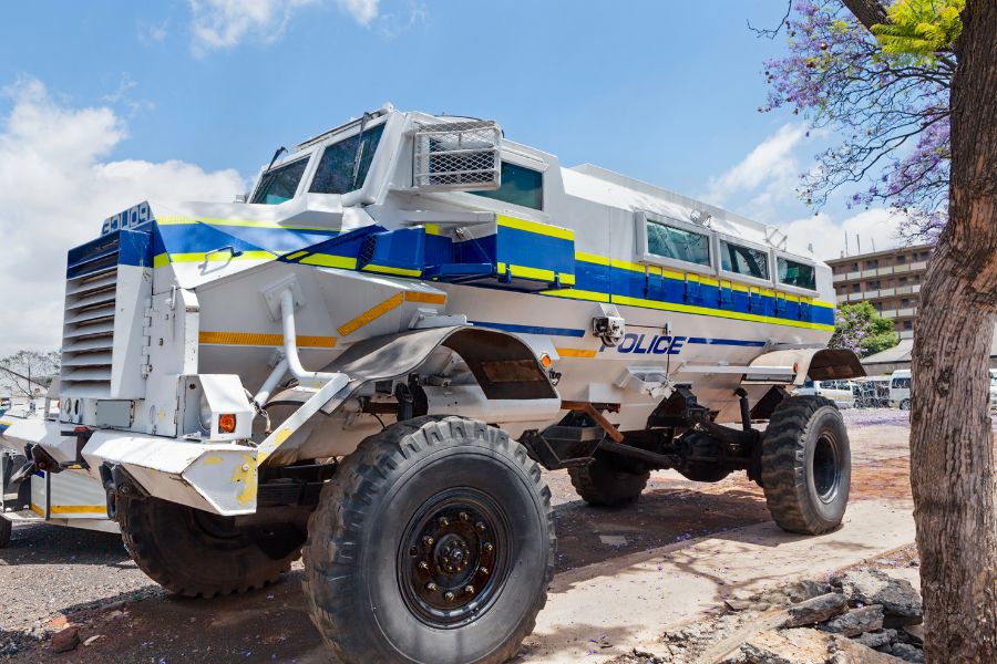 south african police service vehicle