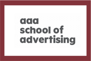AAA School of Advertising Text Banner