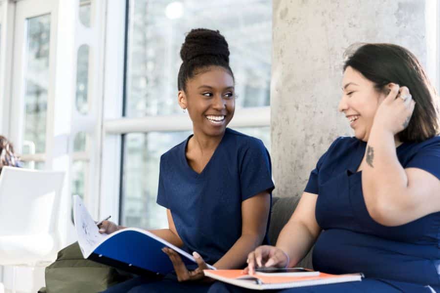 students studying to be a nurse in south africa