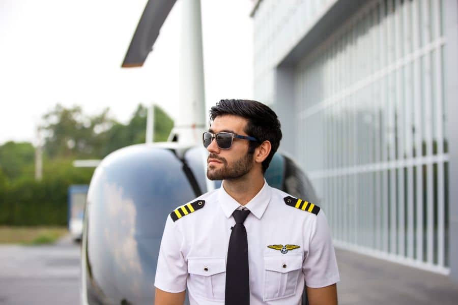 male pilot in south africa