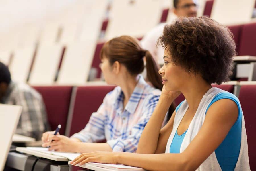 student attending one of the top universities in south africa