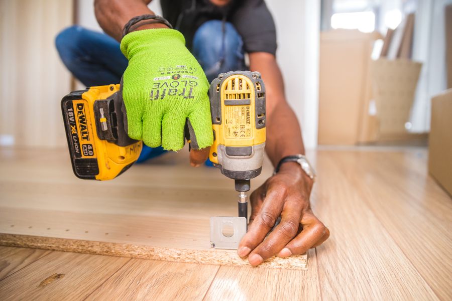 carpenter in one of south africa's skilled trades