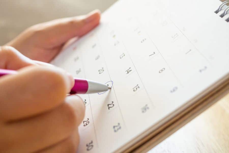 marking dates from the ieb school calendar for 2026