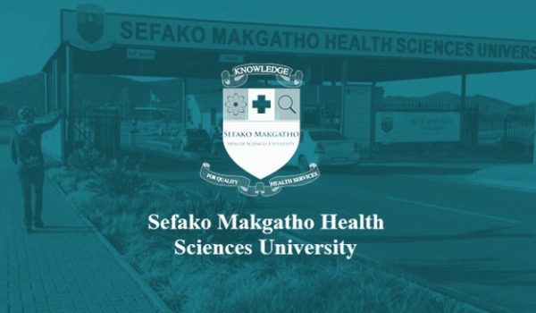 Sefako Makgatho Health Sciences University teal coloured banner